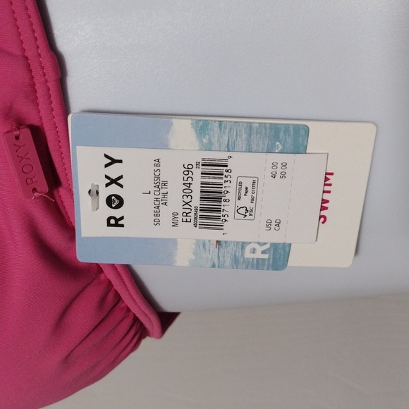 🩷 Roxy pink bikini top - Picture 7 of 10